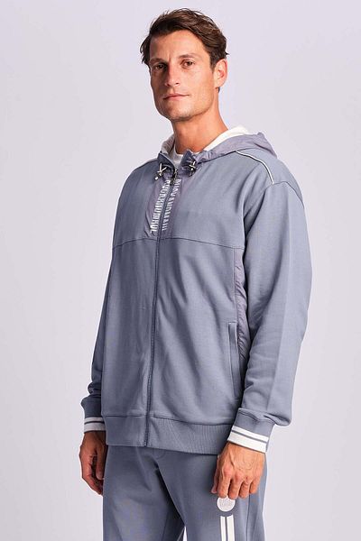Ruck & Maul 100% βαμβακερό Oversize Fit Hooded Sweat Ανδρικό SWEAT RMM54B 000002   24959