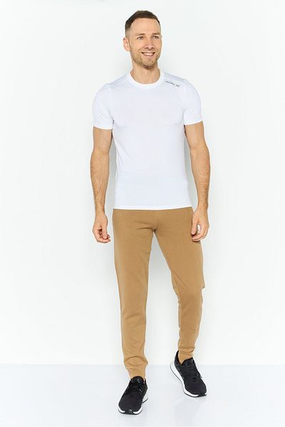 SKECHERS Men Sportswear Fit Short Sleeve Training T-Shirts, White