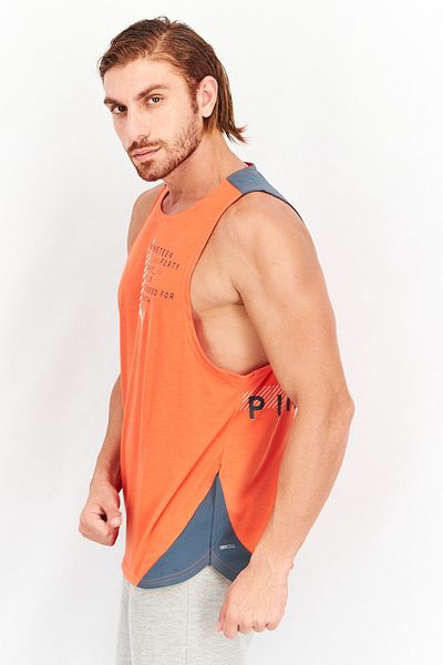 Puma Men Sportswear Fit Sleeveless Training Tank Top, Orange