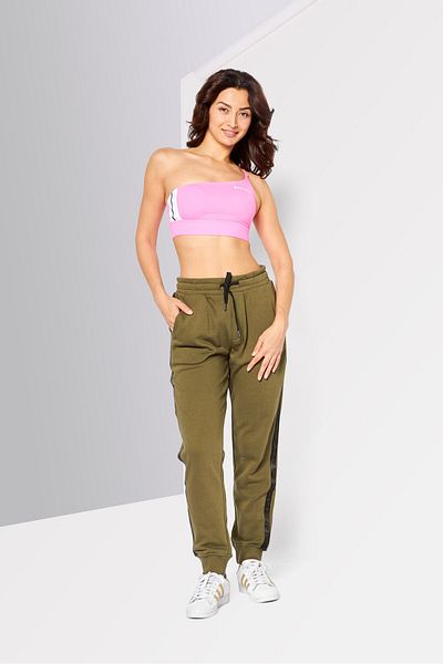 Palm Angels Women Sportswear Fit Sleeveless Training Top, Pink Combo
