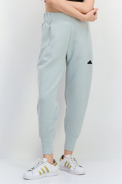 adidas Women Regular Fit Brand Logo Outdoor Sweatpant, Light Grey