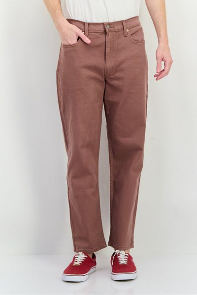 Levi's Men Regular Fit Plain Stretchable Jeans, Mauve