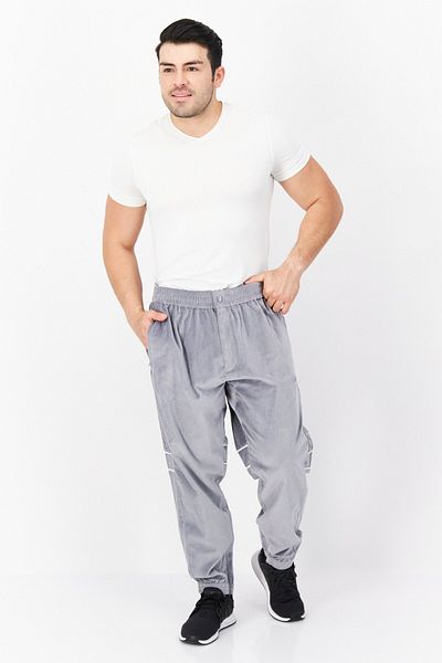 adidas Men Sportswear Fit Outdoor Jogger Pants, Grey