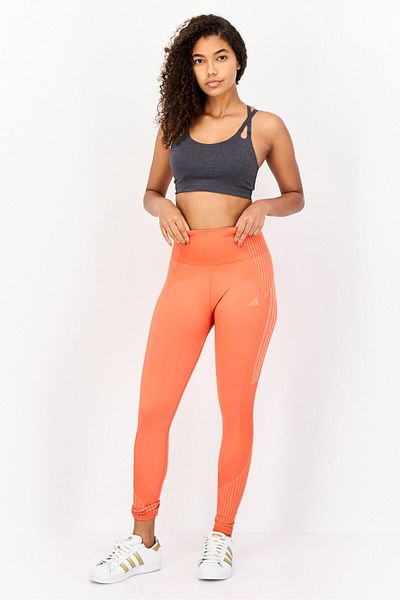 adidas Women Sportswear Fit Training Leggings, Orange