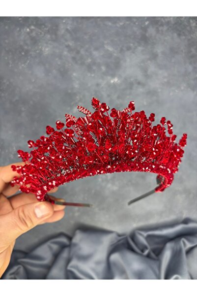 Hayalperest boncuk Livan Beaded Bridal Henna Crown Hair Accessory