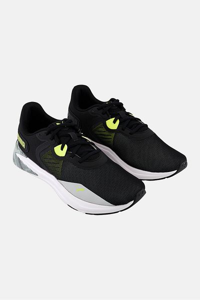 Puma Men Lace Up Outdoor Sports Shoes, Black