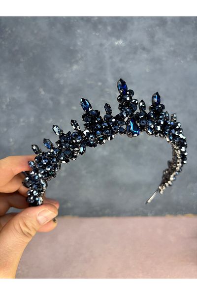 Hayalperest boncuk Likya Bead Embroidered Bridal Henna Crown