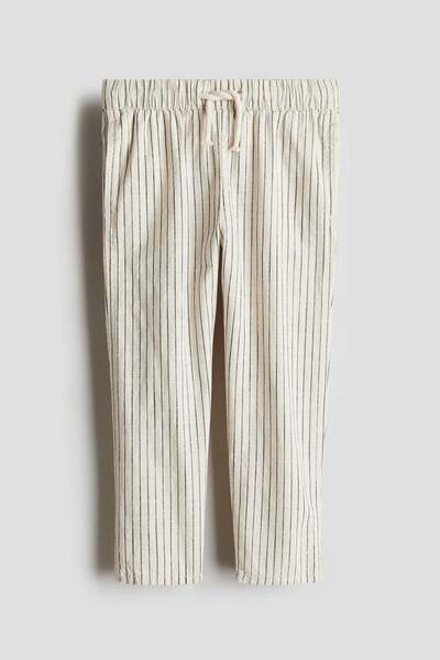 H&M Linen-blend trousers