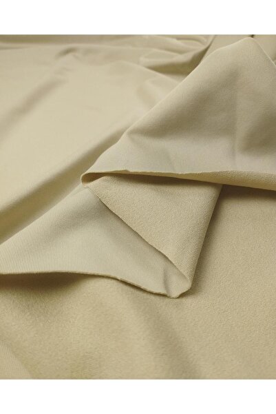 Kumaş Parça Бежево-вершковий колір джерсі (ширина 140 см, довжина 265 см)