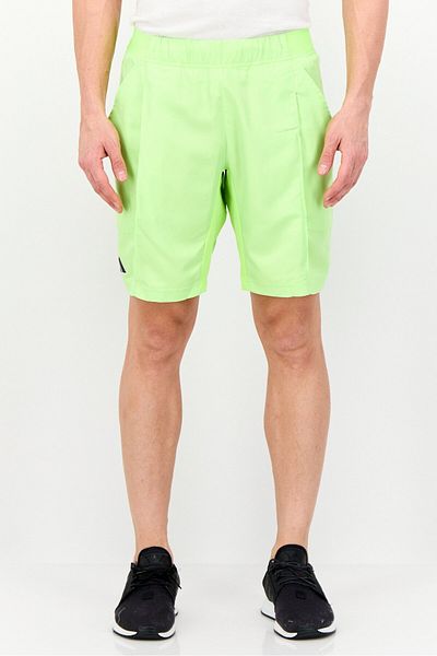 adidas Men Sportswear Fit Tennis Shorts, Neon Green