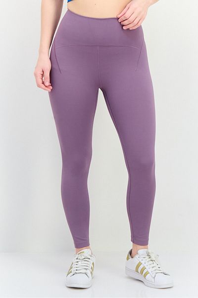 adidas Women Sportswear Fit Brand Logo Outdoor Leggings,purple
