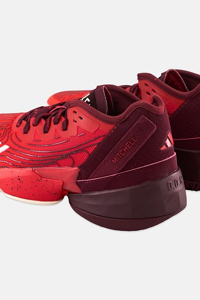 adidas Men DON Issue 4 Lace Up Basketball Shoes, Red