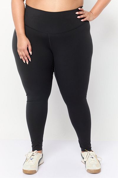 adidas Women Plus Size Training Tights, Black