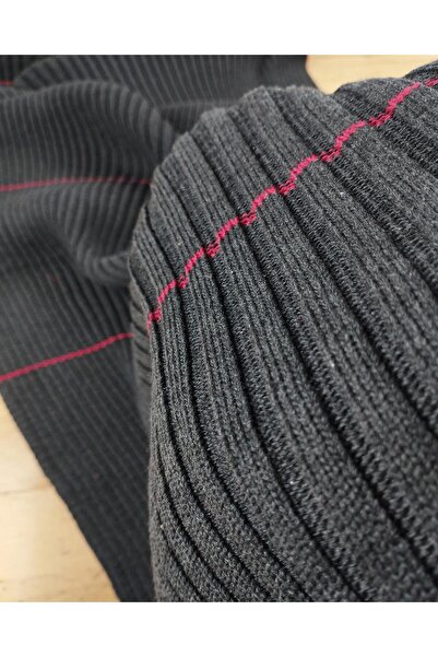 Kumaş Parça Темно-сірий кашкорсе в'язаний, 10 ШТУК. (Ширина 47 см x Довжина 2...