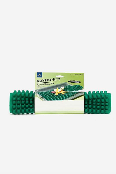 Tchibo Reusable Baking Mat 39 L x 1 H x 27 5 W cm., Green