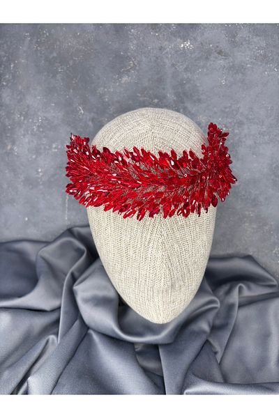 Hayalperest boncuk Salba Bridal Henna Crown and Hair Turban Accessory