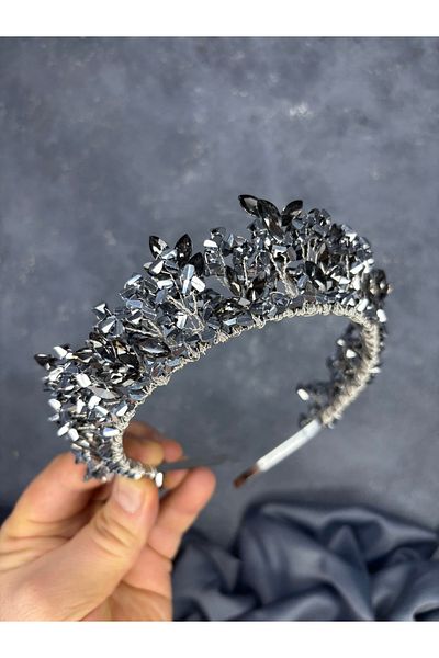 Hayalperest boncuk Nature Beaded Bridal Crown Henna and Hair Accessory