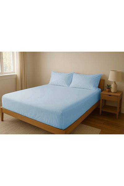 OGİ HOME Ogihome Elastic Ranforce Fabric King Size Bed Sheet/Mattress Cover 180 200