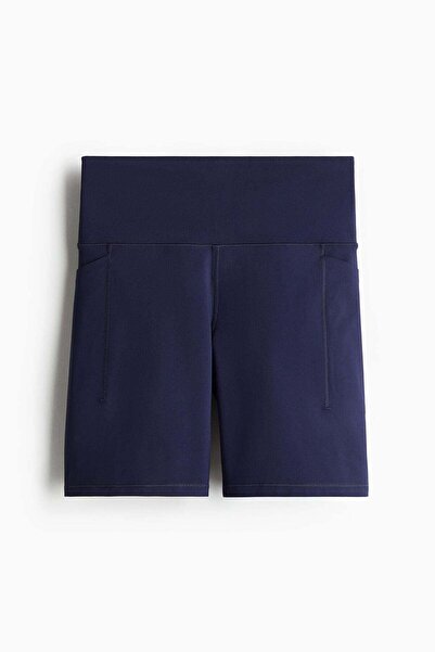 H&M Pocket-detail sports cycling shorts in DryMove™