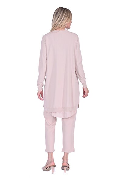 Invee 5860 Bej Triko Tunik