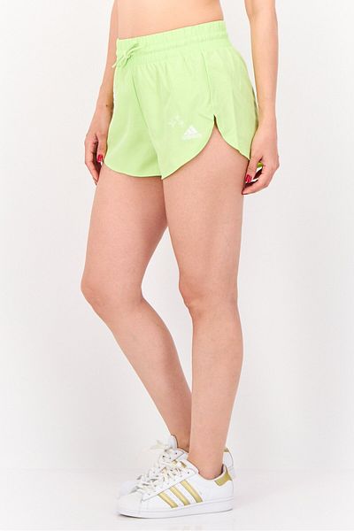 adidas Women Sportswear Fit Training Shorts, Lime