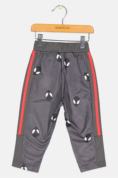 adidas Toddlers Boy Brand Logo Sweatpants, Grey