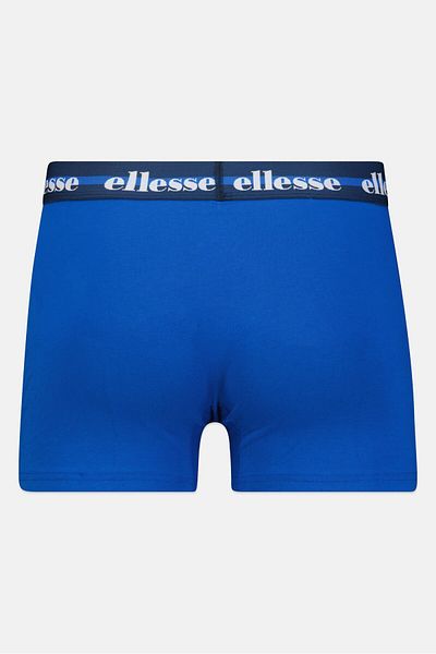 Ellesse مجموعة من 3 سراويل داخلية بشعار العلامة التجارية للرجال، متعددة الألوان