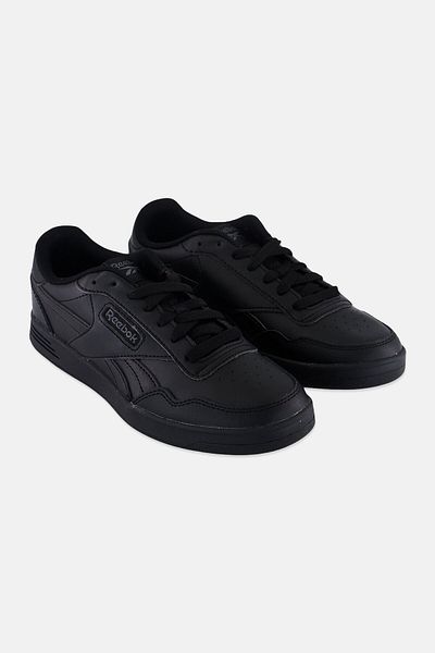 Reebok Men Smash Edge Lace Up Tennis Shoes, Black