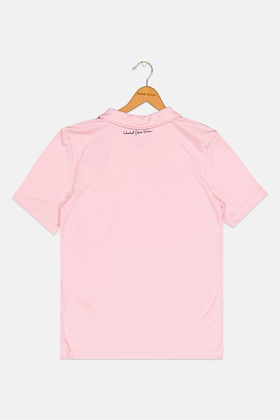 adidas Kids Girl Short Sleeve Training Inter Miami Jersey, Pink