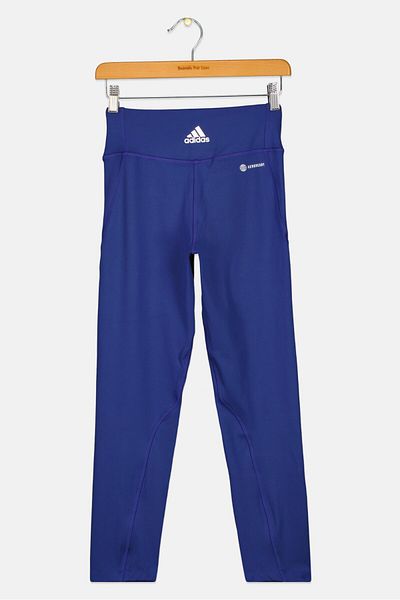 adidas Kids Girl Sportswear Fit Training Leggings, Purple