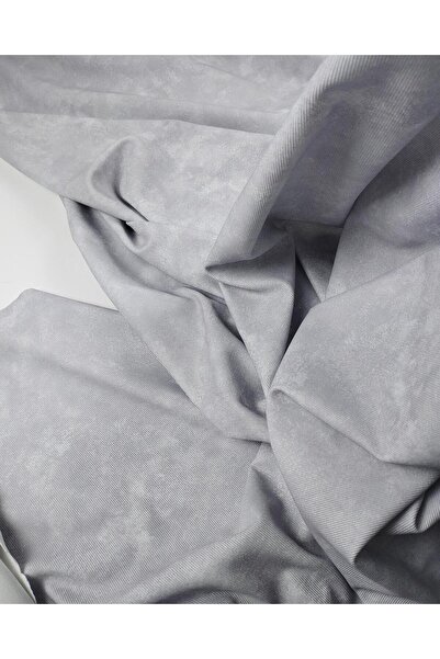 Kumaş Parça Грі Батік Десен Фітіллі Джерсі (Ш 150 см x Х 180 см)