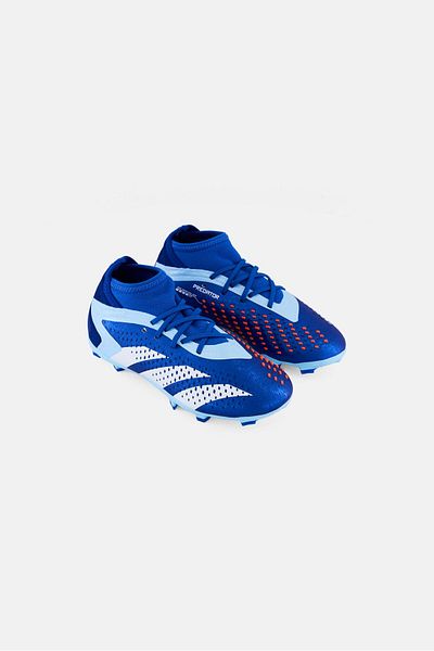adidas Kids Boy Predator Accuracy Lace Up Football Shoes, Blue