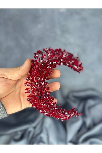 Hayalperest boncuk Salba Bridal Henna Crown and Hair Turban Accessory