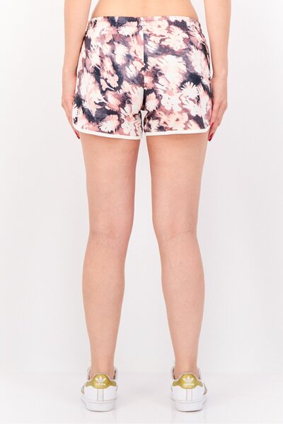 adidas Women Sportswear Fit 4 Inseam Running Shorts, Cream