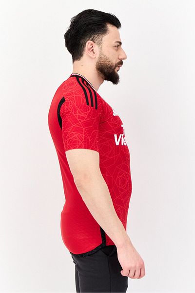 adidas Men Sportswear Fit Manchester United Training Jersey, Red