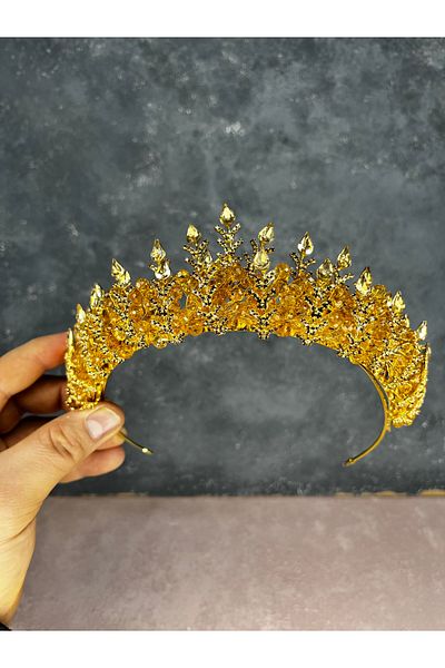 Hayalperest boncuk Ala Beaded Design Bridal Henna Crown