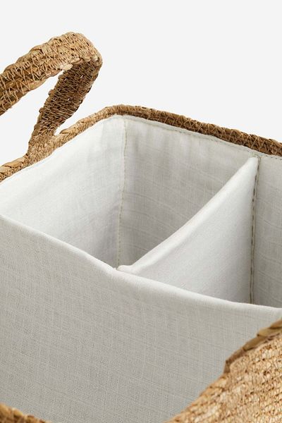 H&M Seagrass changing bag