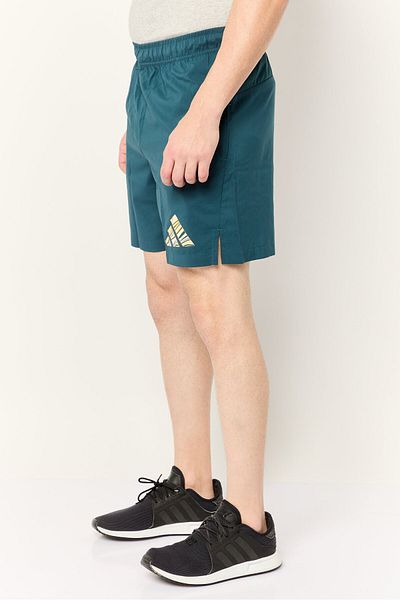 adidas Men Sportswear Fit Training Shorts, Teal Blue