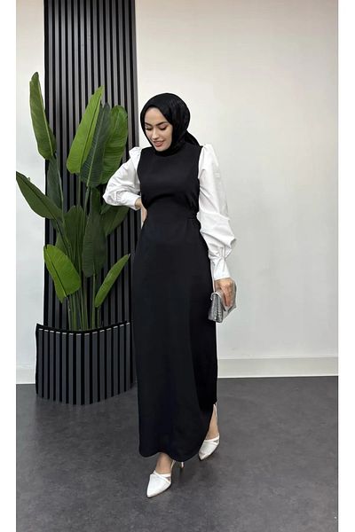 HB MODA COLLECTİON Shirt Sleeve Dress