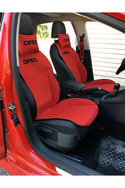 STİLİX GARAGE OPEL Бродирана предна двойна възглавница за кола 2 възглавници ...