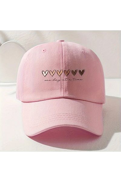 LEIVOR Γυναικείο καπέλο με στάμπα Minimal Hearts
