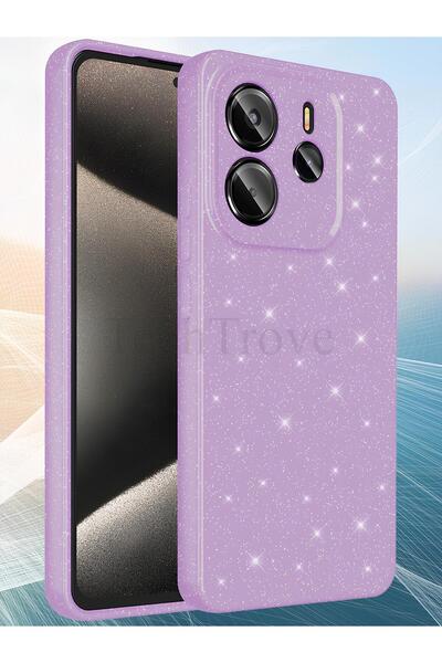 Hatreds Xiaomi Redmi Note 14 5G Kılıf Kamera Korumalı Parlak Simli Lüks Kapak...