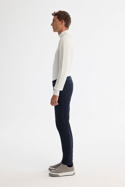 Avva Ανδρικό Navy Blue Washed Overdy Jean Παντελόνι A42Y3523