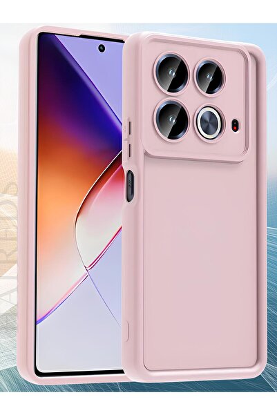 Hatreds İnfinix Note 40 4G Kılıf Kamera Korumalı Kenar Çıkıntılı Soft Renkli ...