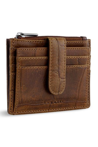 BUGATTI Nevio Wallet RFID protection Leather 10.5 cm