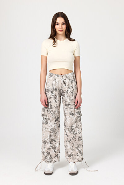 Btr Kadın Kamuflaj Pantolon