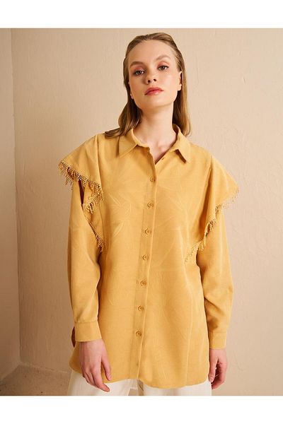 Kayra Shirt Tassel Shirt Single Pen Single Consumer