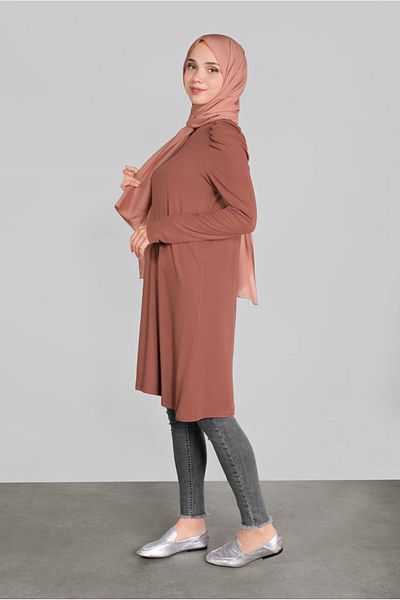 Alvina Through Tunic with Shoulder with Volanes 41233