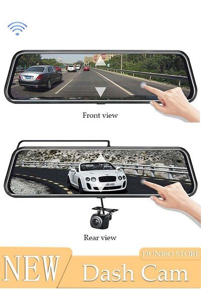 Generic Duniso Car Driving Recorder Fhd Full Touch Screen Front And Rear View Reversing Recorder