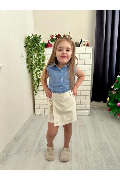 KOKOŞ BEBEK Shirt Pants, Turkish: Shirt Pants / Skirt / Girl Set